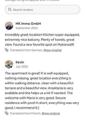 Apartamento Mykonian White 2bedrooms *